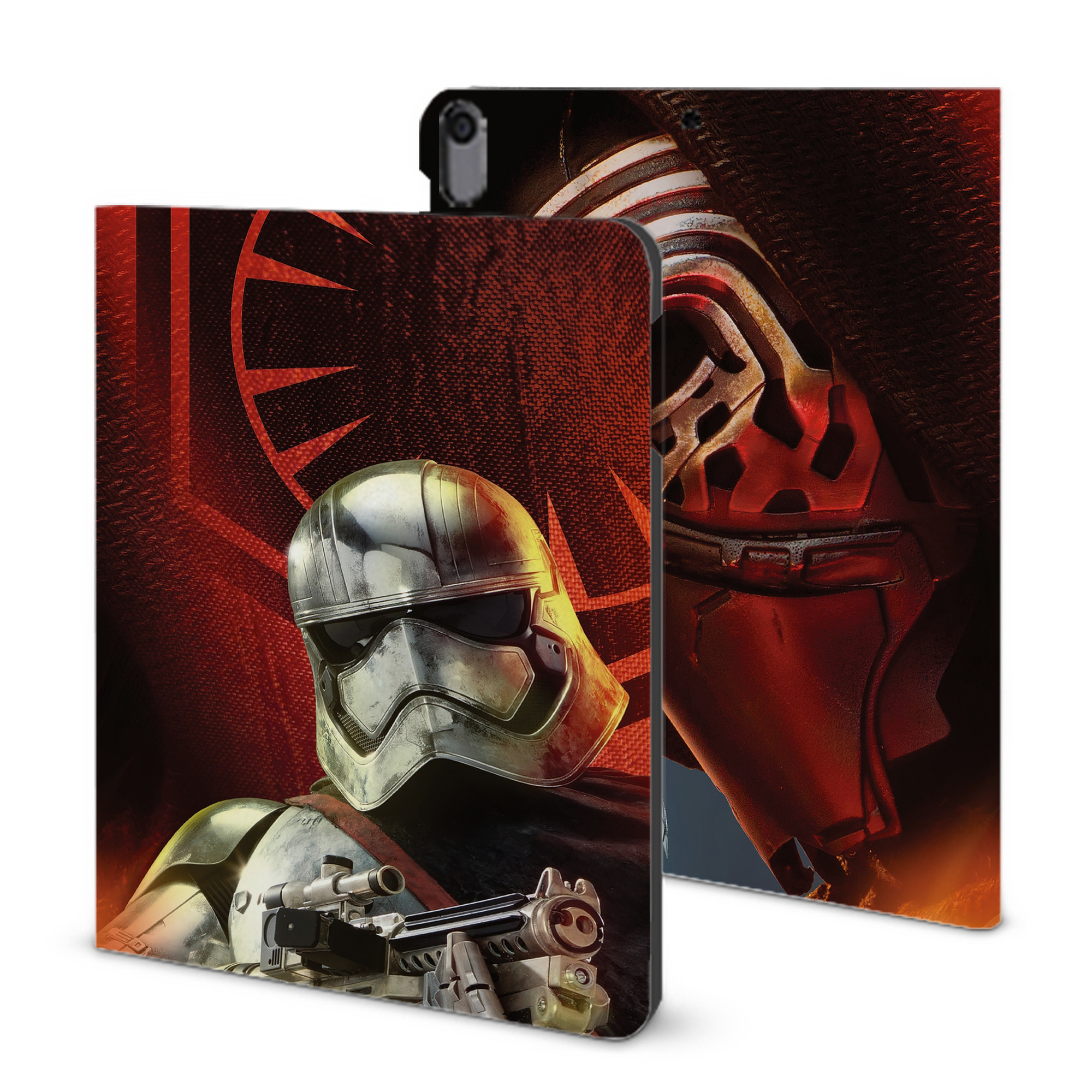 （画像用） スター・ウォーズ Star Wars IPad ケース ブック型 PUレザー TPU 耐衝撃 軽量 薄型 ペン収納なし 全面保護 IPad 各モデル対応